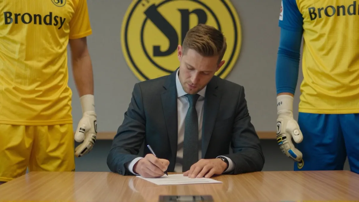 Brondby signs goalkeeper on free transfer